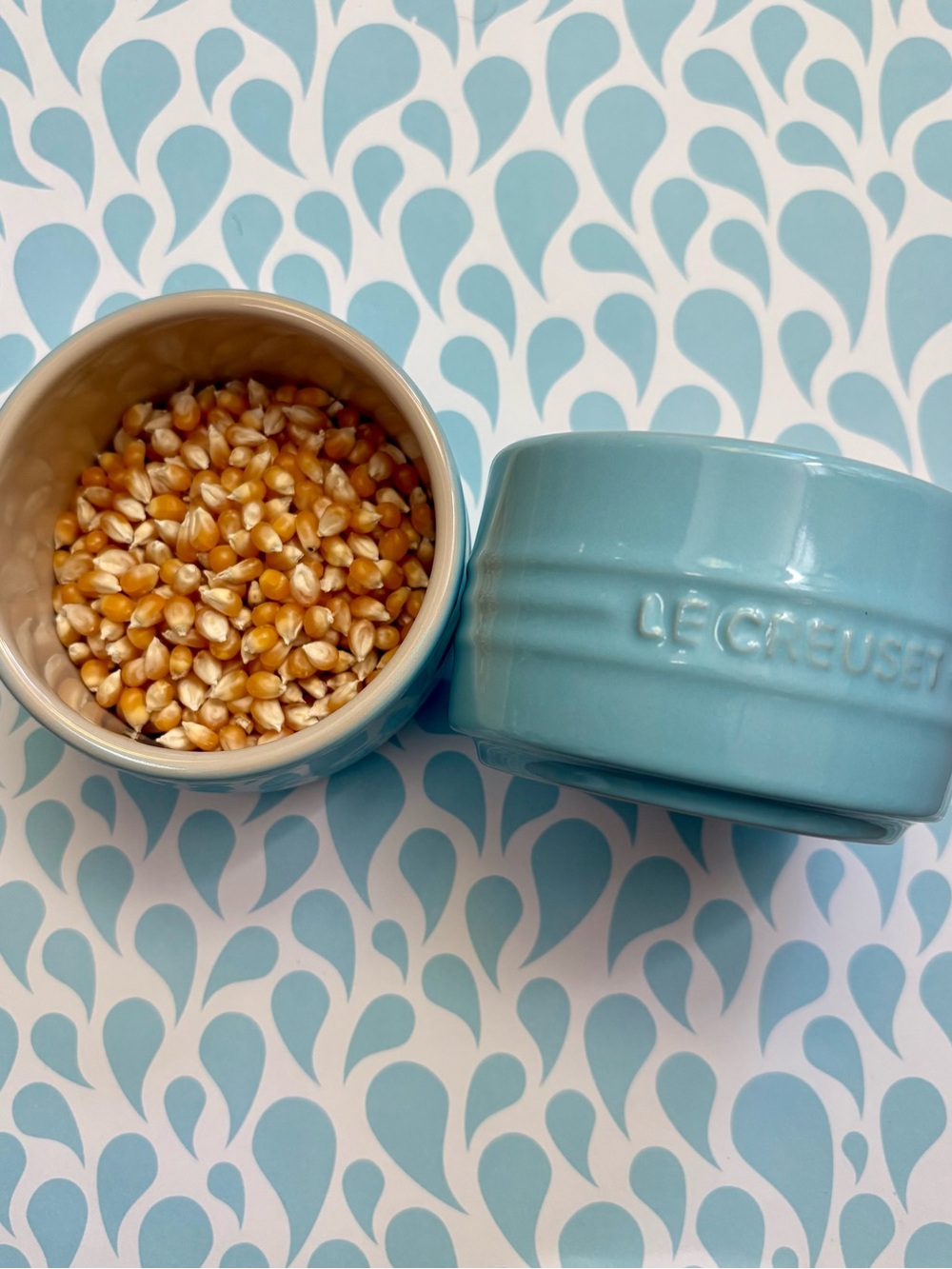 Le Creuset Sky Blue Straight Wall Ramekins - Set of 2